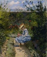Pissarro, Camille - Jeanne in the Garden, Pontoise